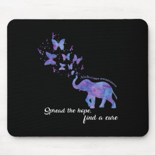 Spread the Hope Find a heiure Heimerheimer Awarene Mousepad