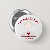Spread the Liebe Button (Vorne & Hinten)