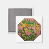 Spread the stop magnet (Vorderseite/Rückseite)