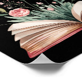 Spread Those Pages Like A Good Girl Bookworm Book  Poster (Ecke)