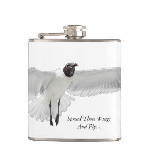 Spread Those Wings PNG Flachmann