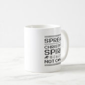 Spread Weihnachtsgeist nicht bedeckt Kaffeetasse (VorderseiteRechts)