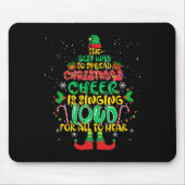 Spread Weihnachtsjubiläum singt laut Weihnachten E Mousepad (Vorne)