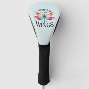 Spread Your Wings - Artistic Dragonfly Golf Headcover