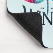Spread Your Wings - Artistic Dragonfly Mousepad (Ecke)