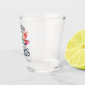 Spread Your Wings - Artistic Dragonfly Schnapsglas (Rechts)
