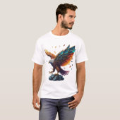 Spread your Wings - Crystal Eagle T - Shirt (Vorne ganz)