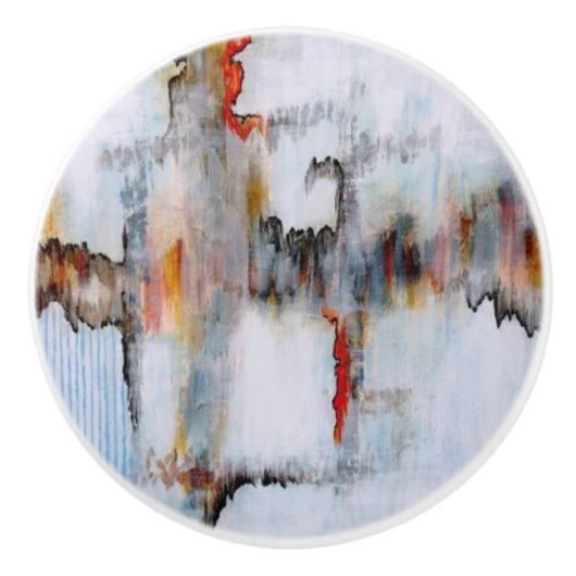 "Spread your Wings" Keramikknauf (Vorderseite)