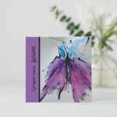 Spread your Wings Notecard (Stehend Vorderseite)