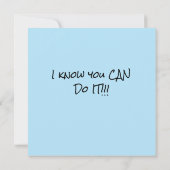 Spread your Wings Notecard (Rückseite)