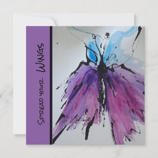 Spread your Wings Notecard (Vorderseite)