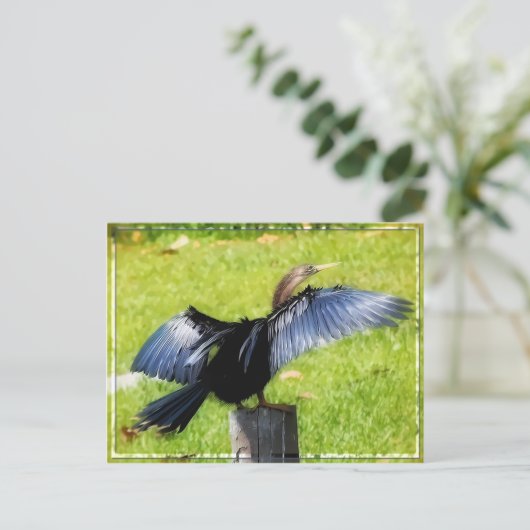 Spread Your Wings Postcard Postkarte (Stehend Vorderseite)