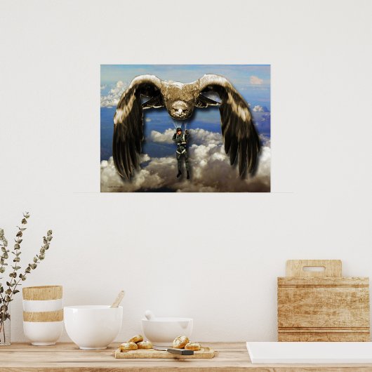 Spread your Wings Poster (Küche)