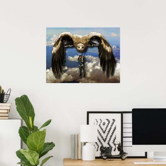 Spread your Wings Poster (Heimbüro)