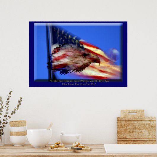 Spread your Wings Poster (Küche)