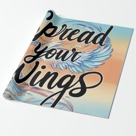 "Spread your Wings - Wrapping Paper Design" Geschenkpapier
