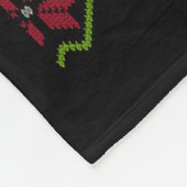 Spreading Christmas Cheer Farming Tractor Ugly Swe Fleecedecke (Ecke)