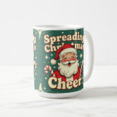 Spreading Christmas cheer Kaffeetasse (VorderseiteRechts)