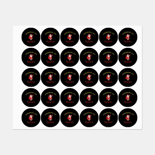 Spreading Joy Etiketten (Blatt)