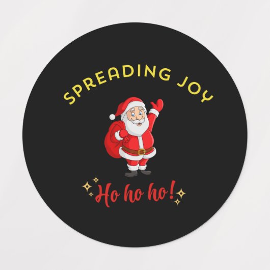 Spreading Joy Etiketten (Design 2)