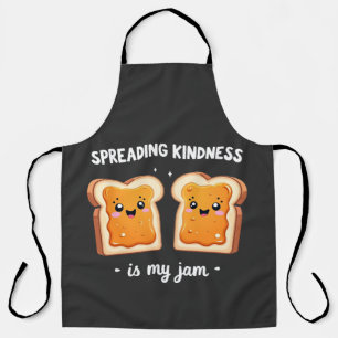 Spreading Kindness ist mein Jam Funny Loaf Brot Ja Schürze