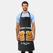 Spreading Kindness ist mein Jam Funny Loaf Brot Ja Schürze (Getragen)