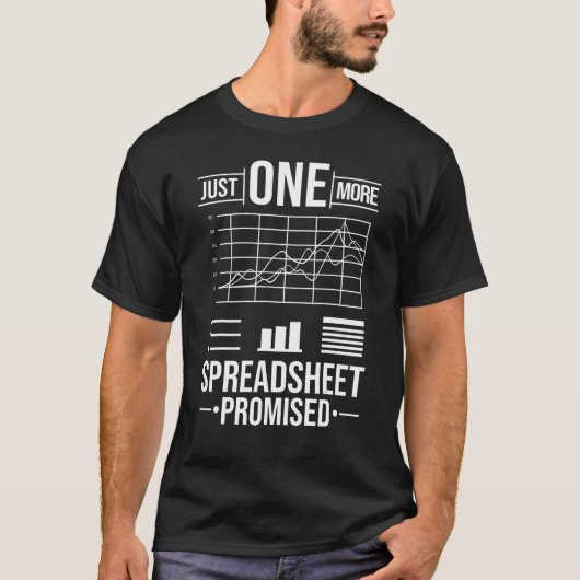 Spreadsheet Calculator Software Budget Templates T-Shirt (Vorderseite)