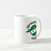 Spreadsheet Ninja Coffee Tasse (VorderseiteRechts)