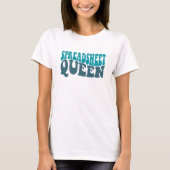 Spreadsheet Queen Finance, Accountant, CPA T-Shirt (Vorderseite)