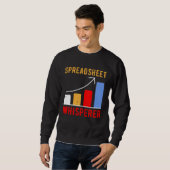 Spreadsheet Whisperer Actuaries Data Science Stats Sweatshirt (Vorne ganz)