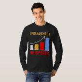 Spreadsheet Whisperer Actuaries Data Science Stats T-Shirt (Vorne ganz)