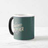 Spreadsheet Whisperer Büro Humor für Männer Verwandlungstasse (Vorderseite Links)