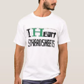 spreadsheets2 T-Shirt (Vorderseite)