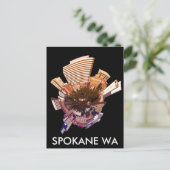 sprechane WA Postkarte (Stehend Vorderseite)