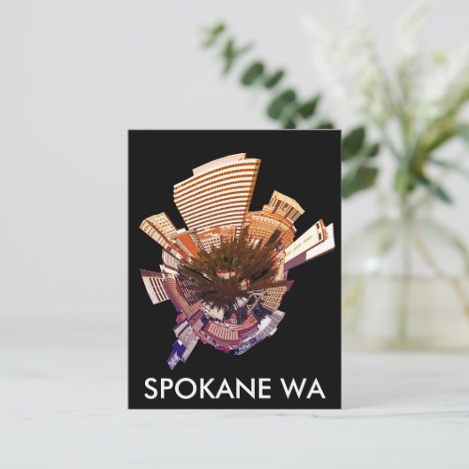 sprechane WA Postkarte (Stehend Vorderseite)