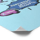 Sprechblase 12 x 18 poster (Ecke)