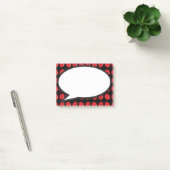 Sprechblase Blutkörperchen Post-it Klebezettel (Büro)