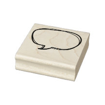 Sprechblase Custom Teacher Briefmarke