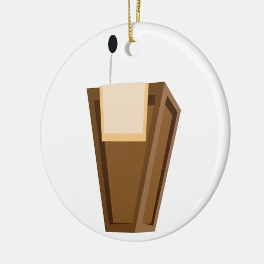 Sprechblase Keramik Ornament (Links)