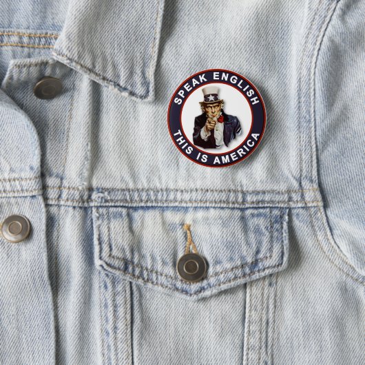 SPRECHEN ENGLISCH - DAS IST AMERIKA BUTTON (Beispiel)