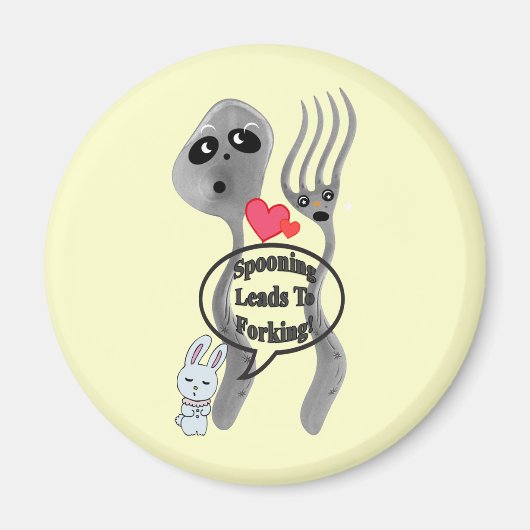 Sprechen führt zu Forschen Magnet (Vorne)