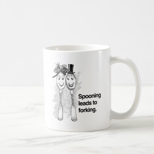 Sprechen führt zu Grauen Kaffeetasse (Rechts)