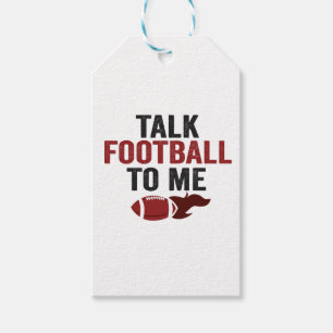 Sprechen Fußball mit mir Funny Football Fantasy Fa Geschenkanhänger