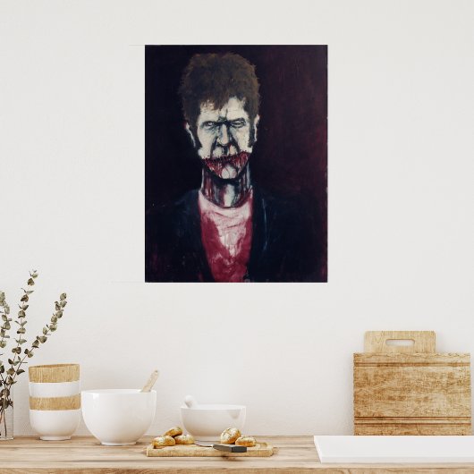 "SPRECHEN KEIN OFFEN" POSTER (Küche)