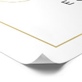 Sprechen Mit freundlichen Worten erhalten Kind Ech Poster (Ecke)