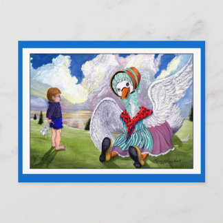 Sprechen mit Muttergoose Postcard Postkarte