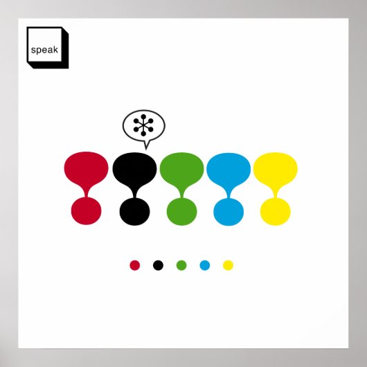 sprechen poster (Vorne)
