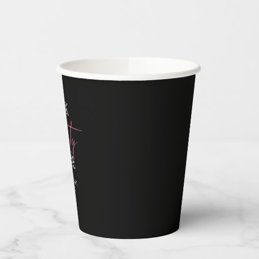 Sprechen Sie 30 mit mir Dekorpapier Cups Pappbecher (Links)