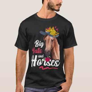 Sprechen Sie Derby mit mir Big and Pferde Racing T-Shirt