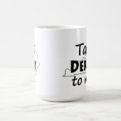 Sprechen Sie Derby mit mir | Derby Kaffeetasse (Mittel)